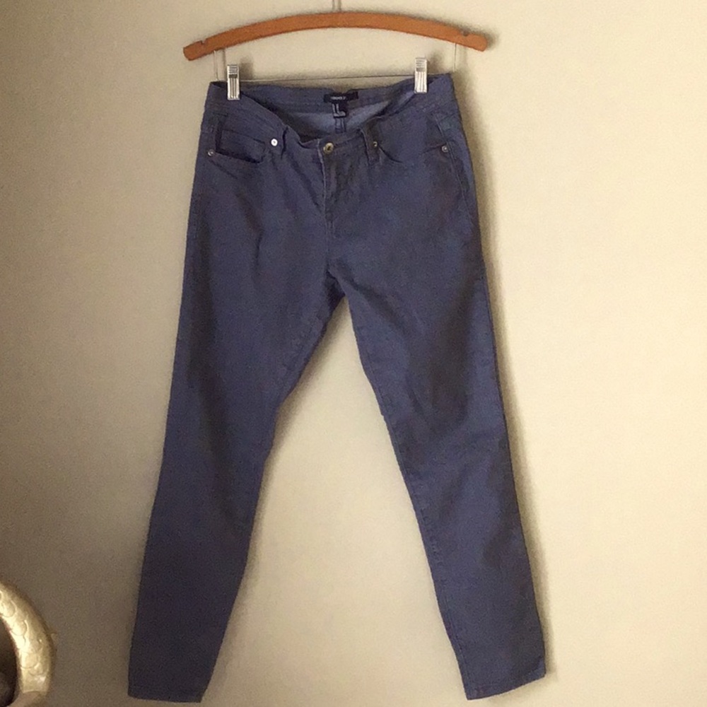 Forever 21 Gray Stretch Skinny Jean Size 28 - Picture 1 of 4
